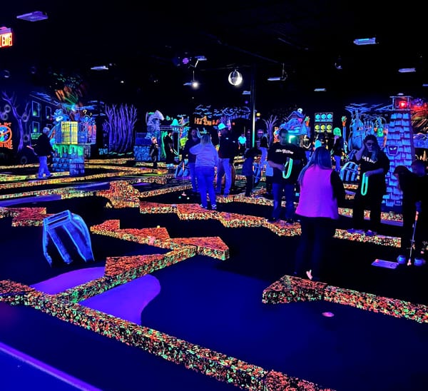 Inside Look at the Brand New Monster Mini Golf in Allentown: Arcade, Bowling & Laser Maze